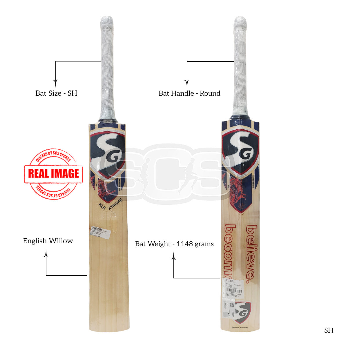 SG KLR Xtreme English Willow Cricket Bat