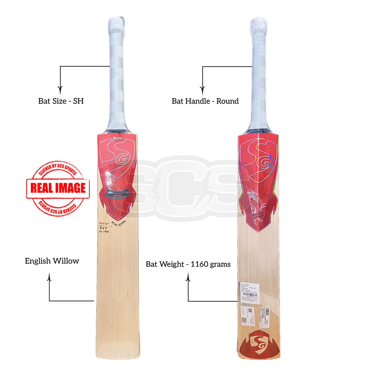 SG KLR Icon English Willow Cricket Bat