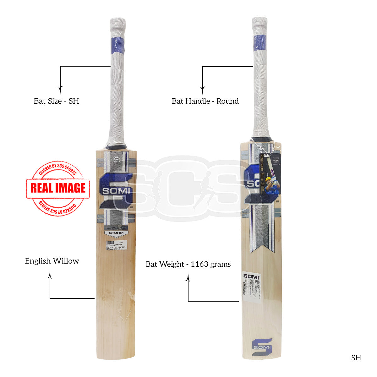 Somi Storm English Willow Cricket Bat