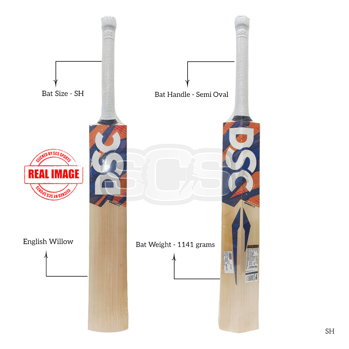 DSC Krunch 2.0 English Willow Cricket Bat