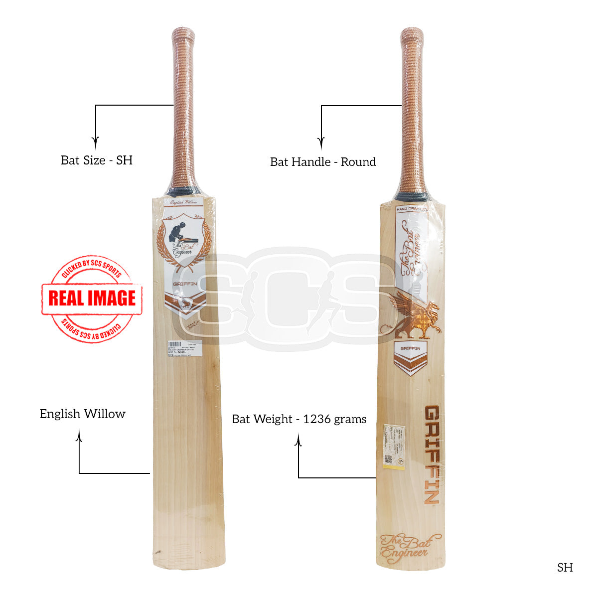 The Bat Engineer Griffin English Willow Cricket Bat