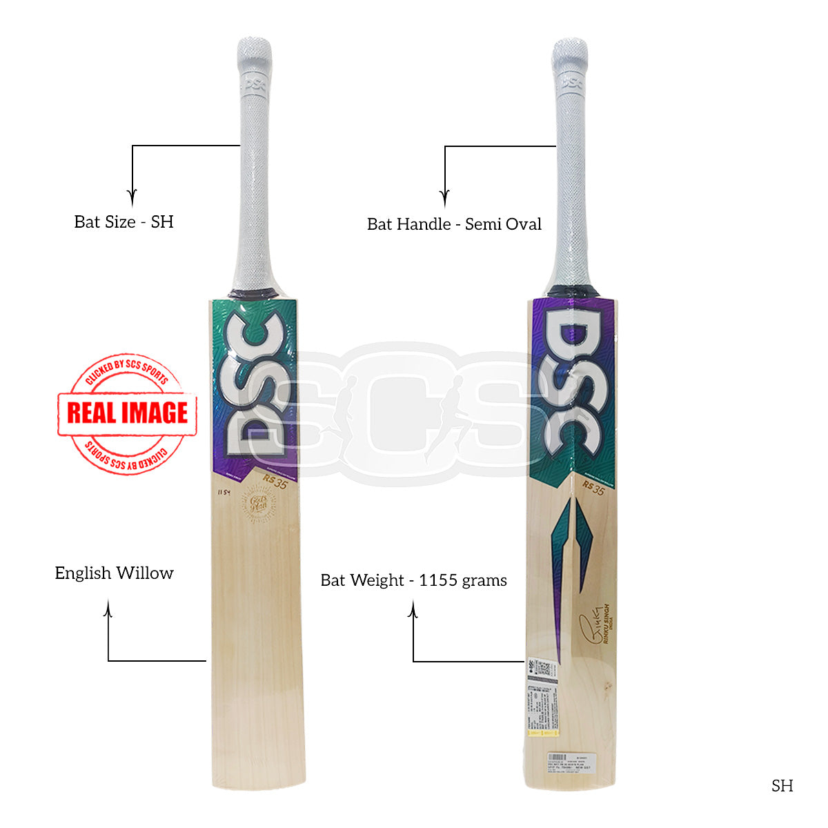 DSC RS 35 God's Plan English Willow Cricket Bat