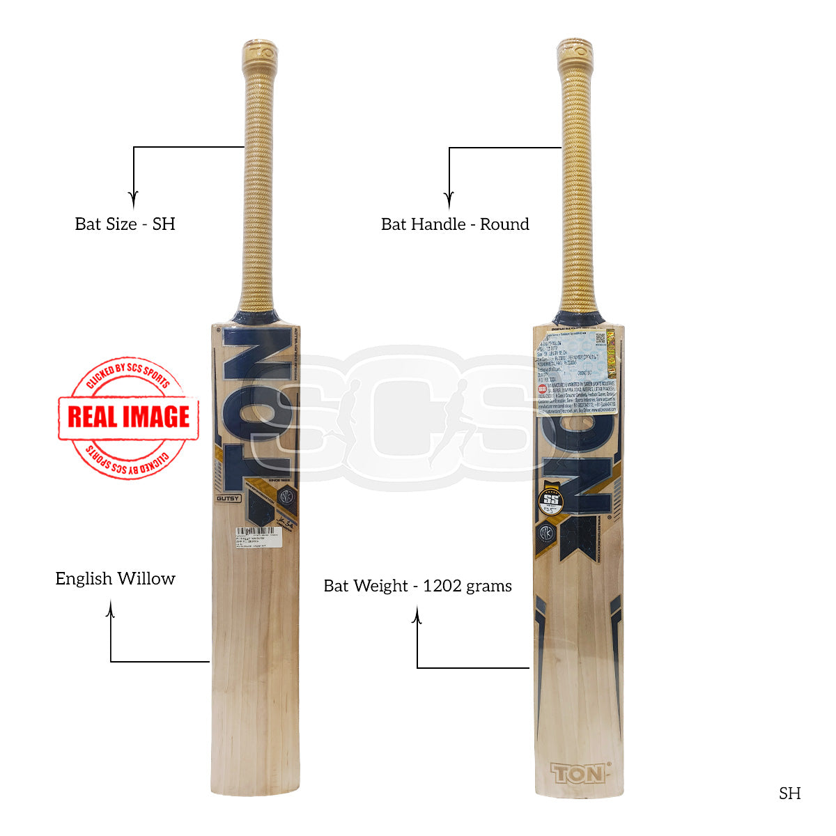SS Ton Gutsy English Willow Cricket Bat