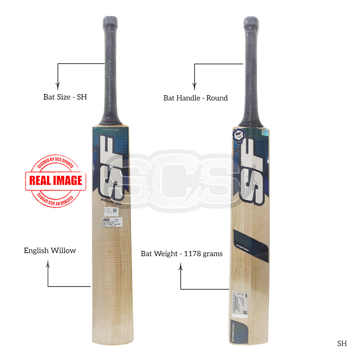 SF Steller 1000 English Willow Cricket Bat