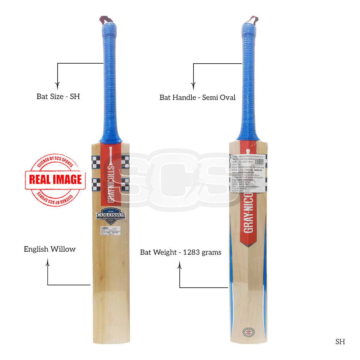 Gray Nicolls Colossus GN5 English Willow Cricket Bat