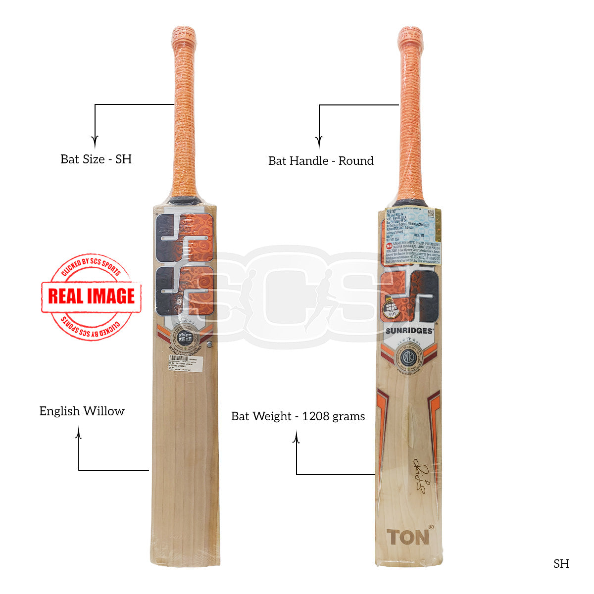 SS Ravindra Jadeja English Willow Cricket Bat