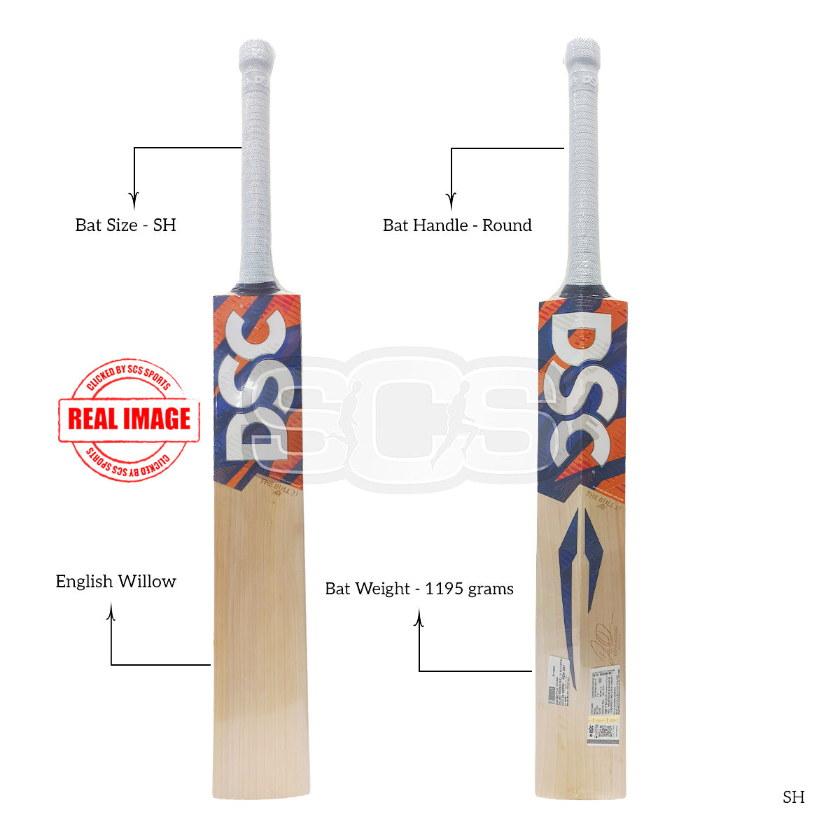 DSC Krunch Bull 31 Player Edition English Willow Cricket Bat