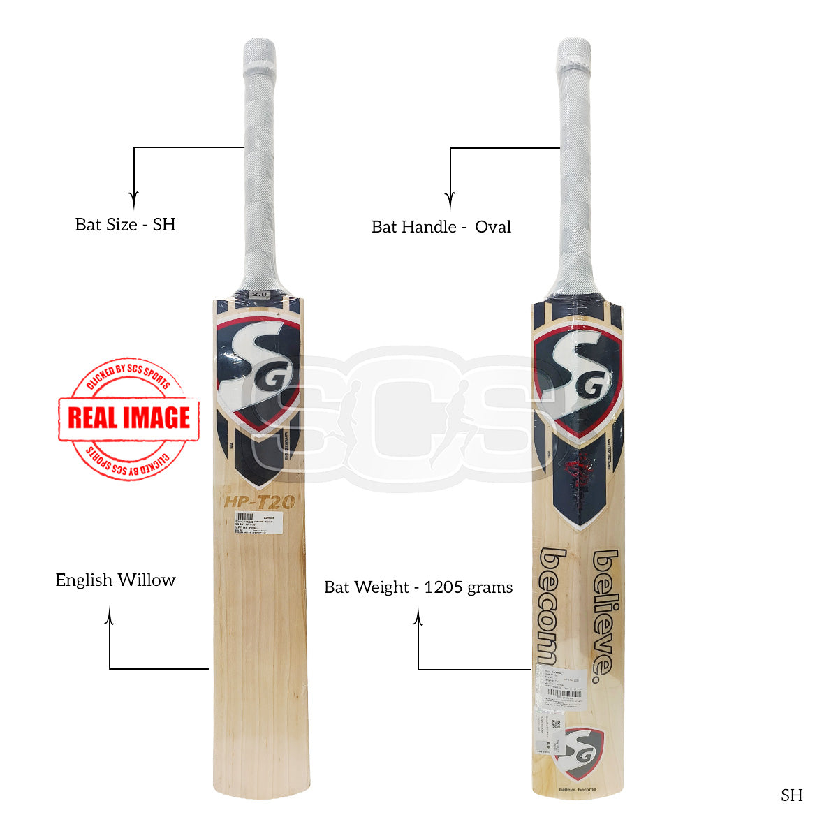SG HP T-20 English Willow Cricket Bat