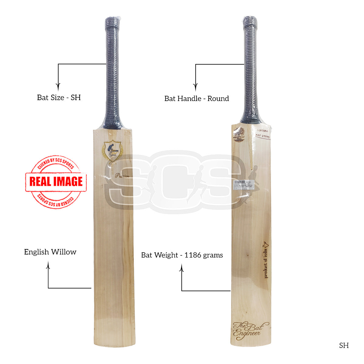The Bat Engineer Premium English Willow Cricket Bat