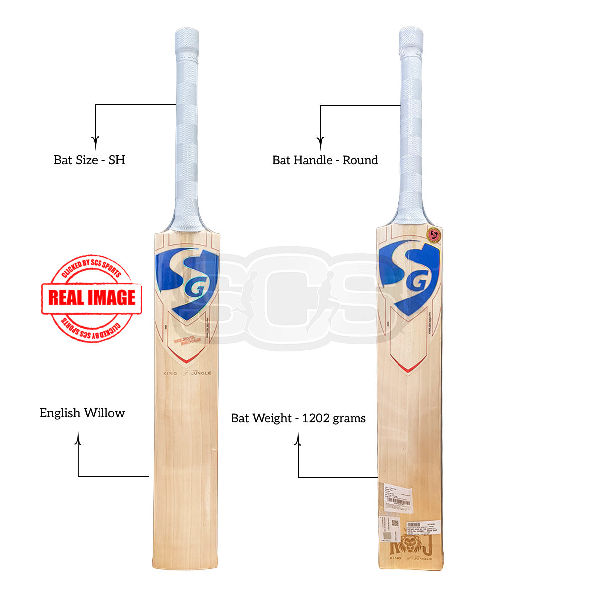 SG King Of The Jungle 3 English Willow Cricket Bat