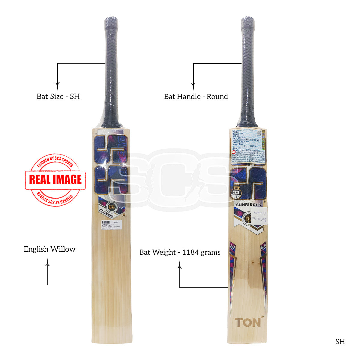 SS Ton Classic English Willow Cricket Bat