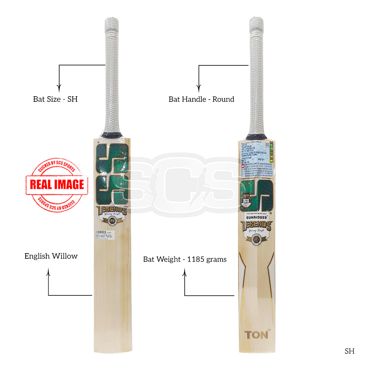 SS Legend Yuvraj Singh English Willow Cricket Bat