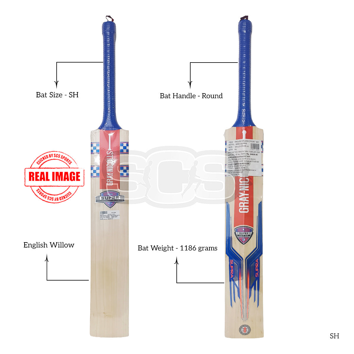 Gray-Nicolls GN5 Supra Edt 2.0 English Willow Cricket Bat