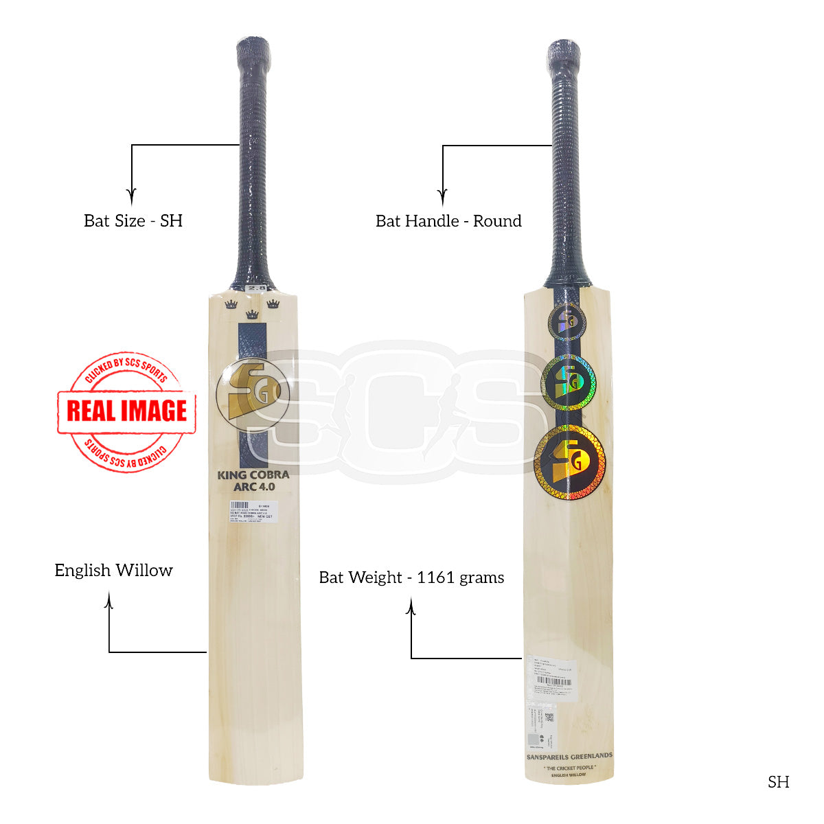 SG Arc 4.0 (King Cobra) English Willow Cricket Bat