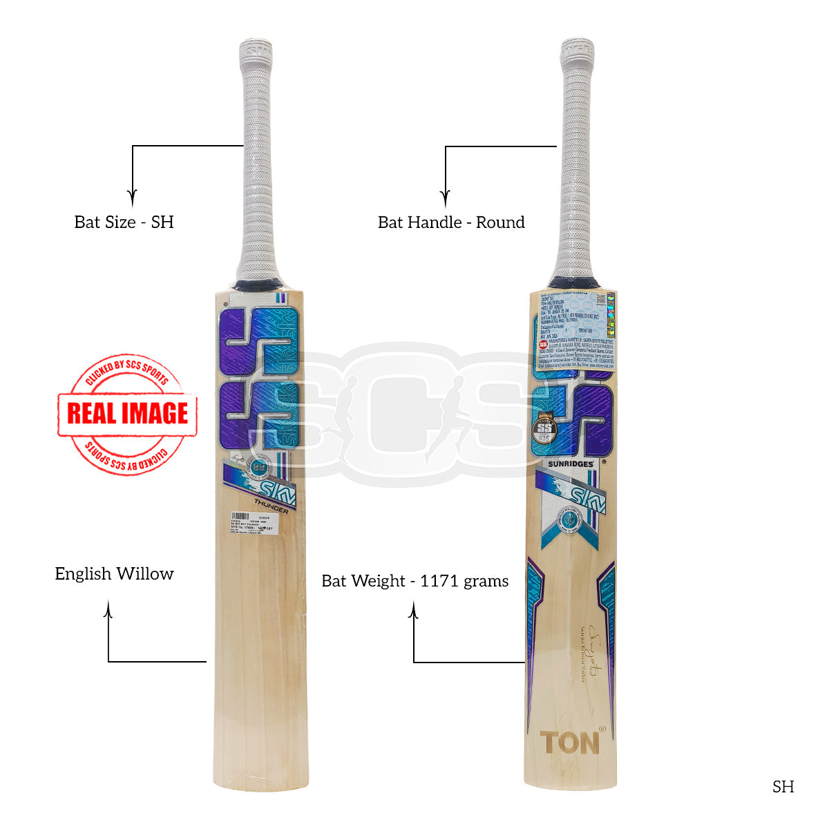 SS Sky Thunder English Willow Cricket Bat