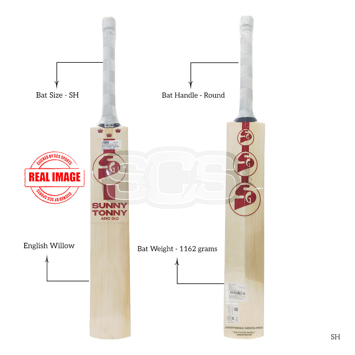 SG Arc 3.0 (Sunny Tonny) Cricket Bat