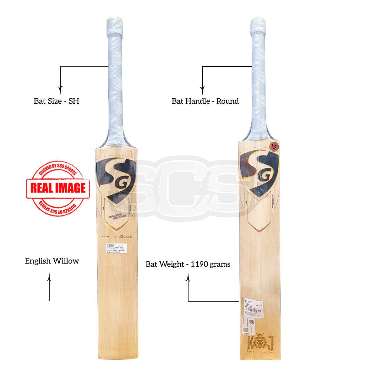 SG King Of The Jungle 2 English Willow Cricket Bat