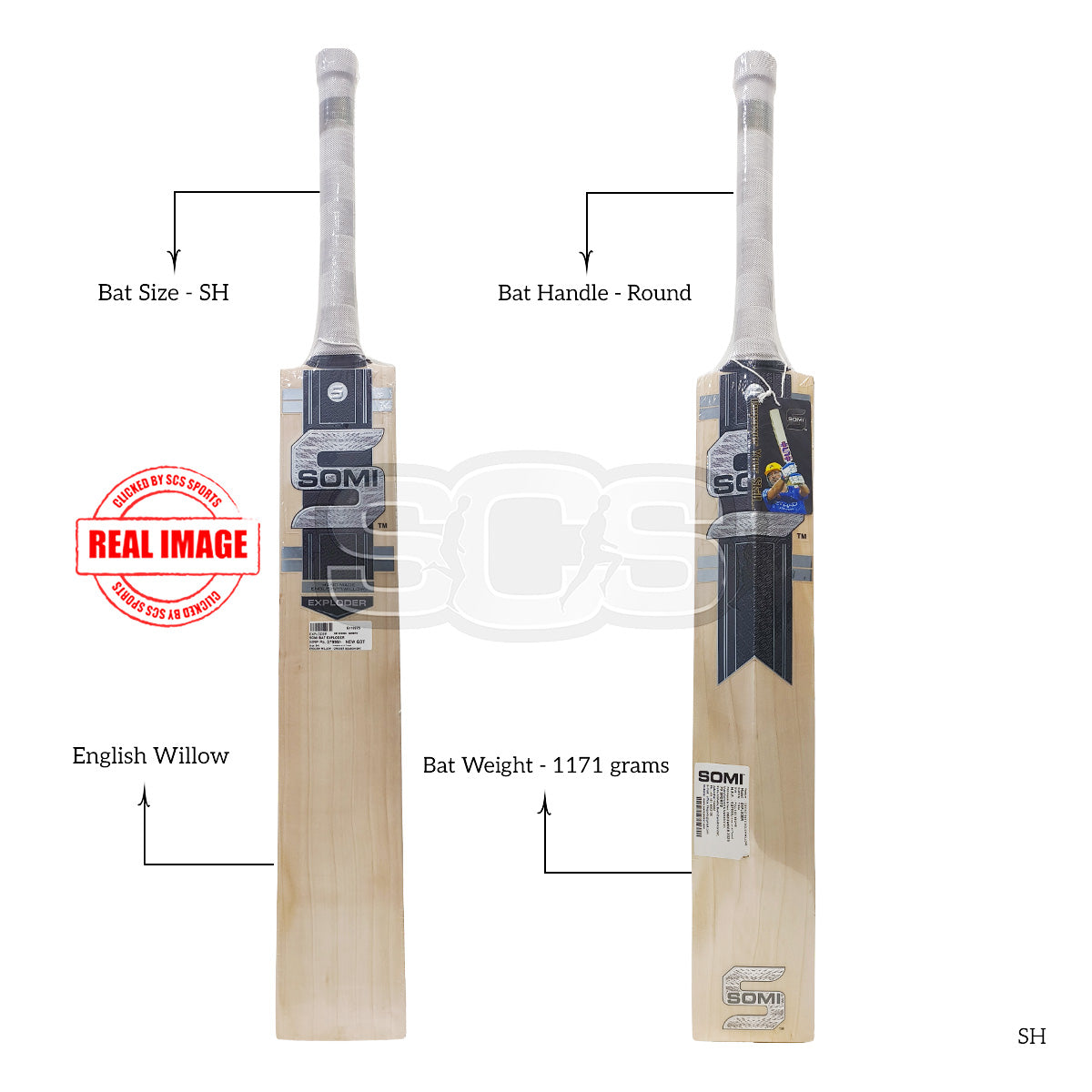 Somi Exploder English Willow Cricket Bat