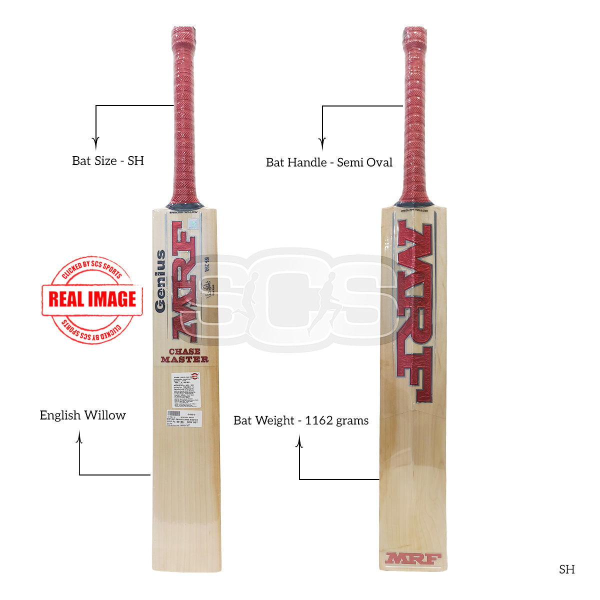 MRF Genius Chase Master English Willow Cricket Bat