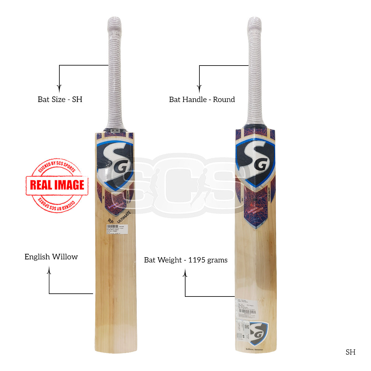 SG RP Ultimate English Willow Cricket Bat