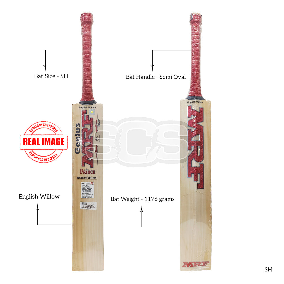 Buy MRF Prince Warrior Edition English Willow Cricket Bat Online