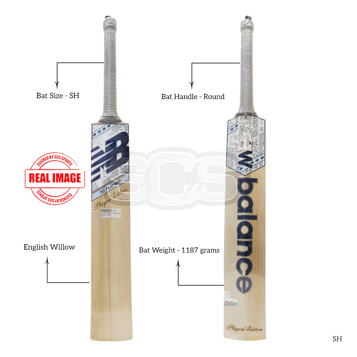 New Balance TC Players Edition English Willow Cricket Bat