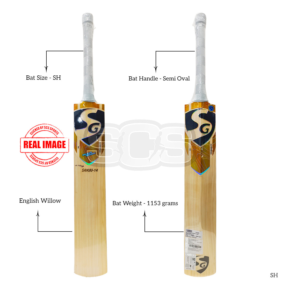 SG Sanju 14 English Willow Cricket Bat