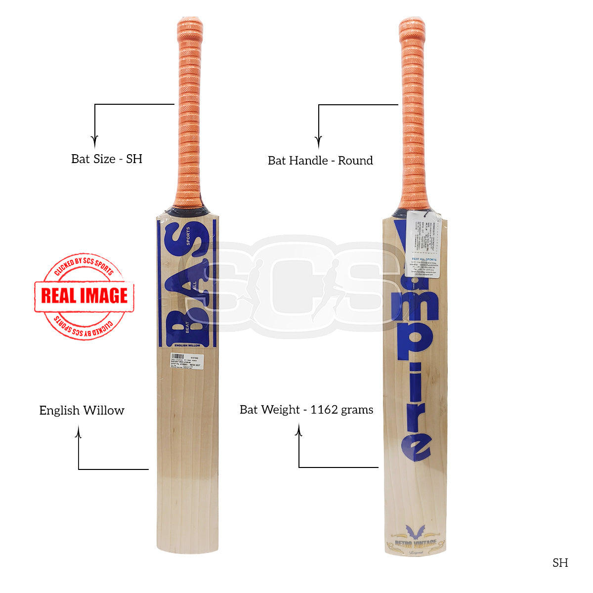 Bas MSD Legend English Willow Cricket Bat