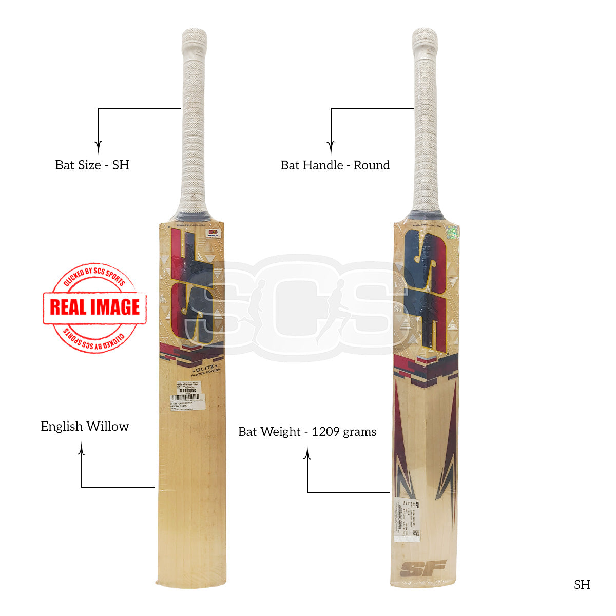 SF Glitz Player Edition English Willow Cricket Bat