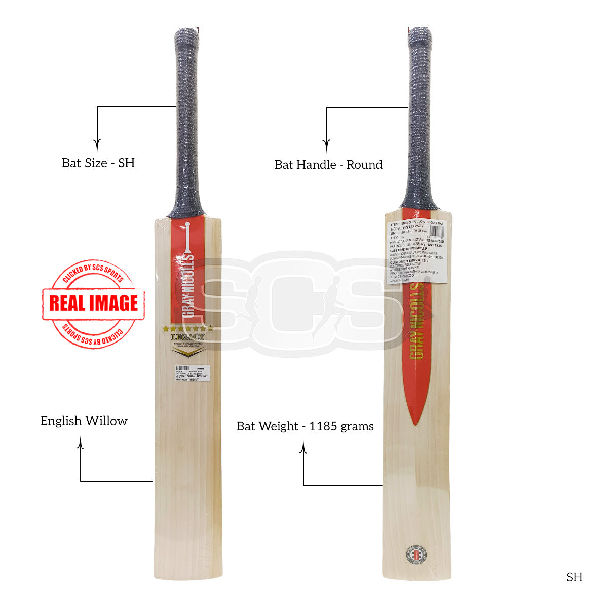 Gray-Nicolls GN Legacy English Willow Cricket Bat