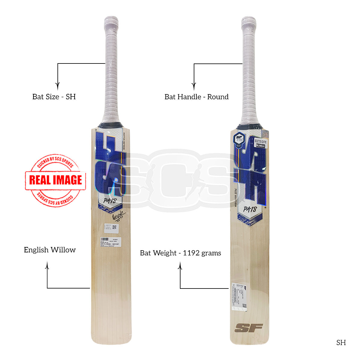 SF PA-18 English Willow Cricket Bat
