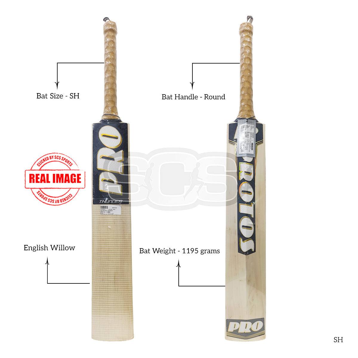 Protos Thunder English Willow Cricket Bat