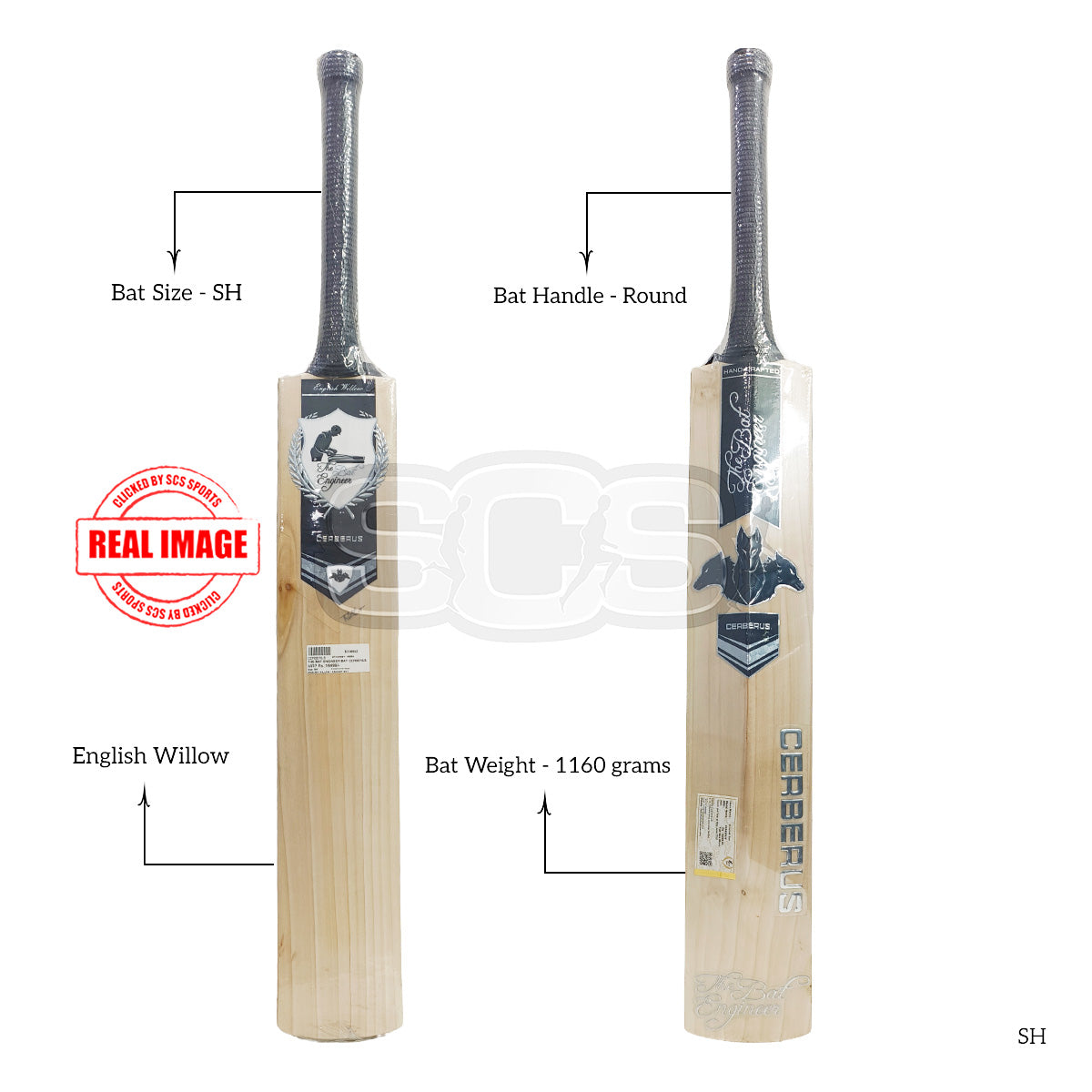 The Bat Engineer Cerberus English Willow Cricket Bat
