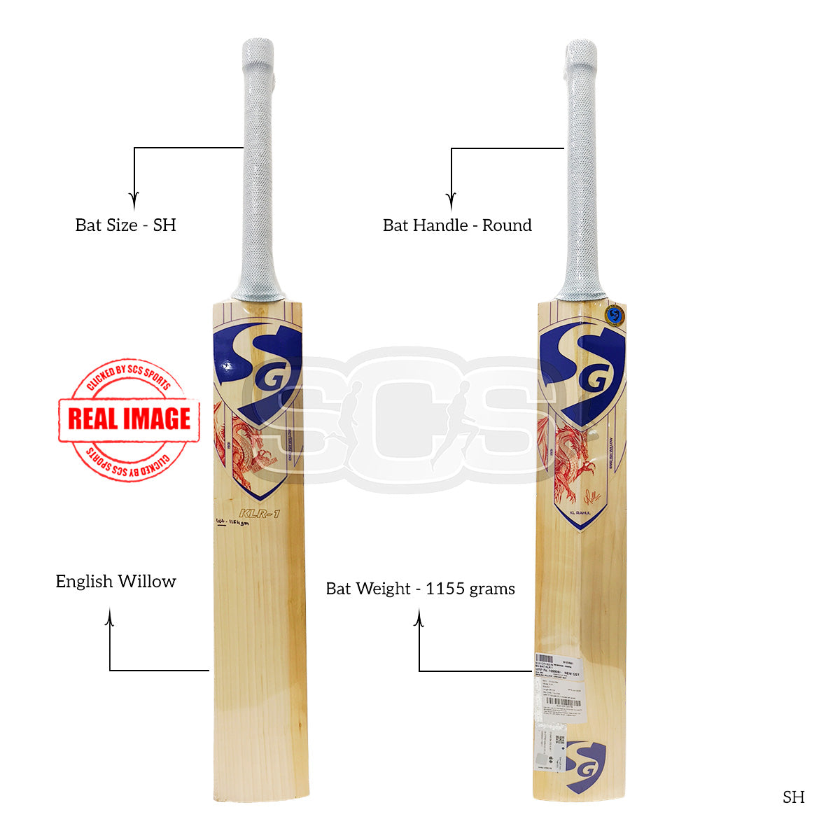 SG KLR 1 English Willow Cricket Bat
