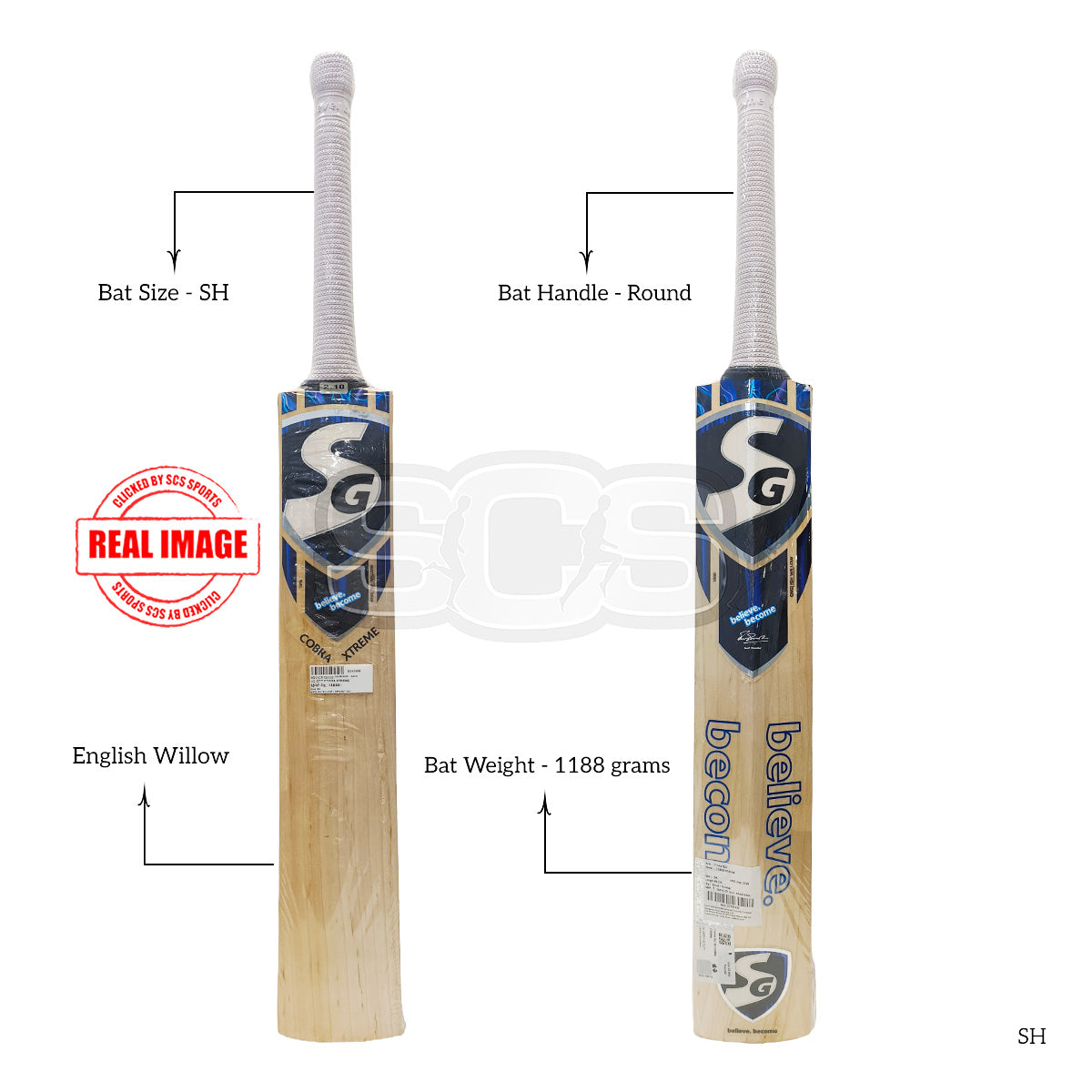 SG Cobra Xtreme English Willow Cricket Bat