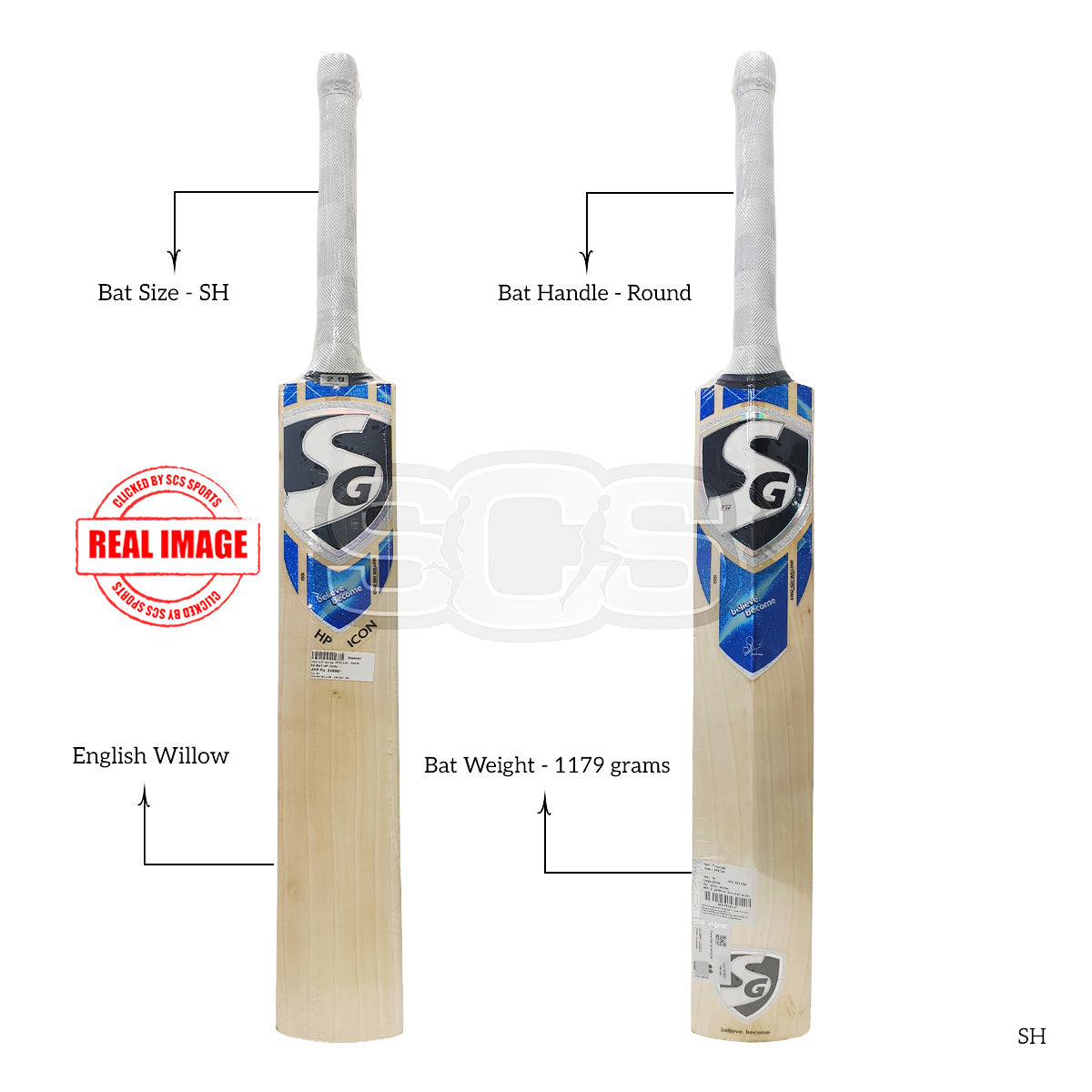 SG Hp Icon English Willow Cricket Bat