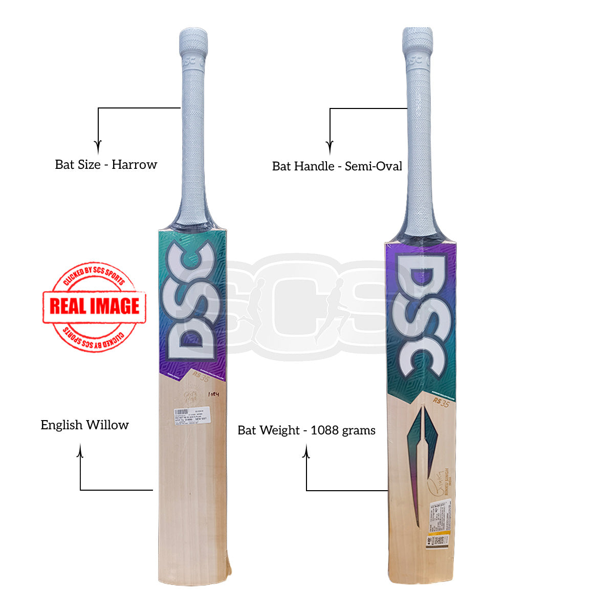 DSC RS 35 God's Plan English Willow Cricket Bat