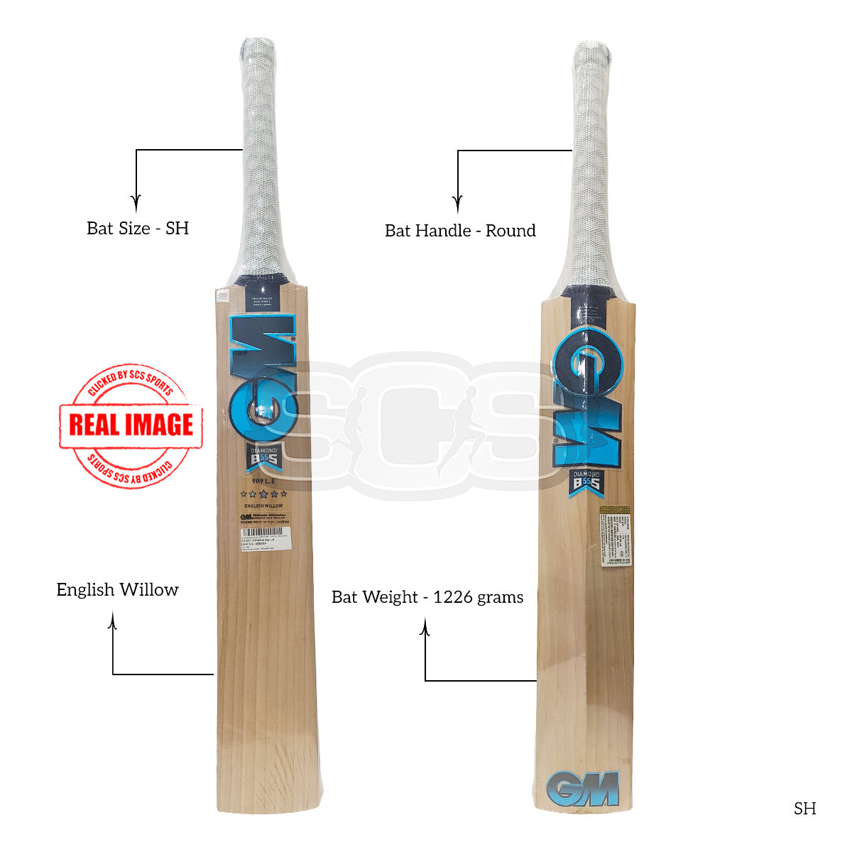 GM Diamond 909 L.E English Willow Cricket Bat