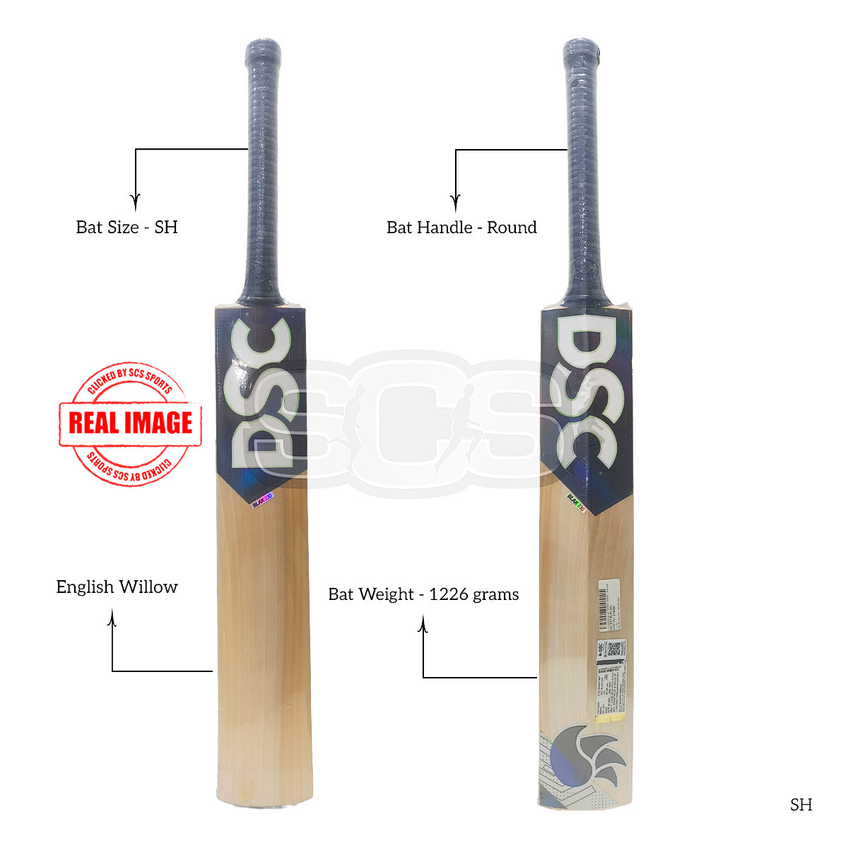 DSC Blak 330 English Willow Cicket Bat
