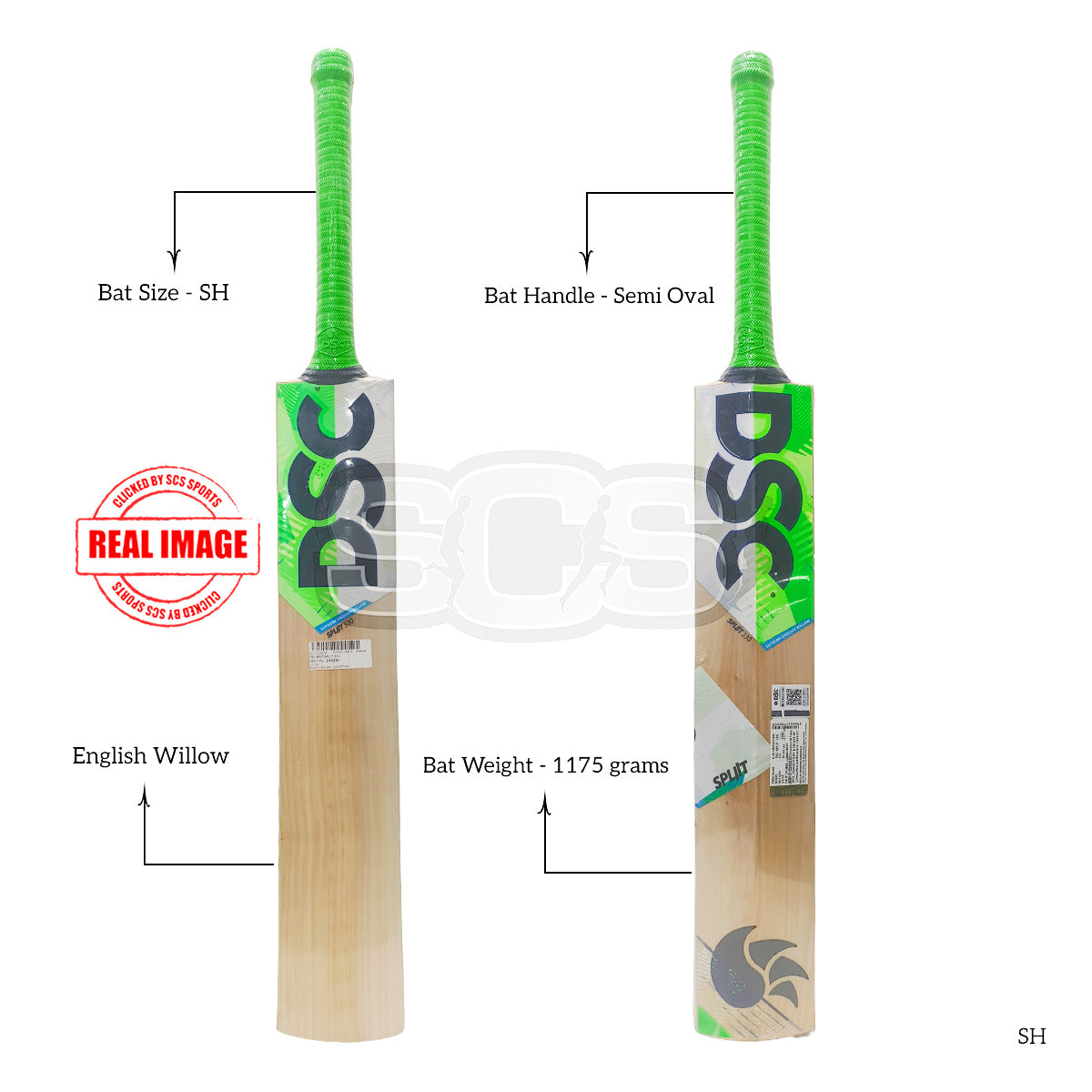 DSC Split 330 English Willow Cricket Bat