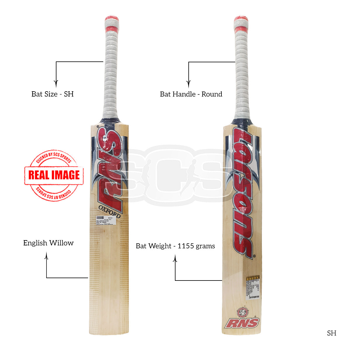 RNS Larsons Oxford English Willow Cricket Bat