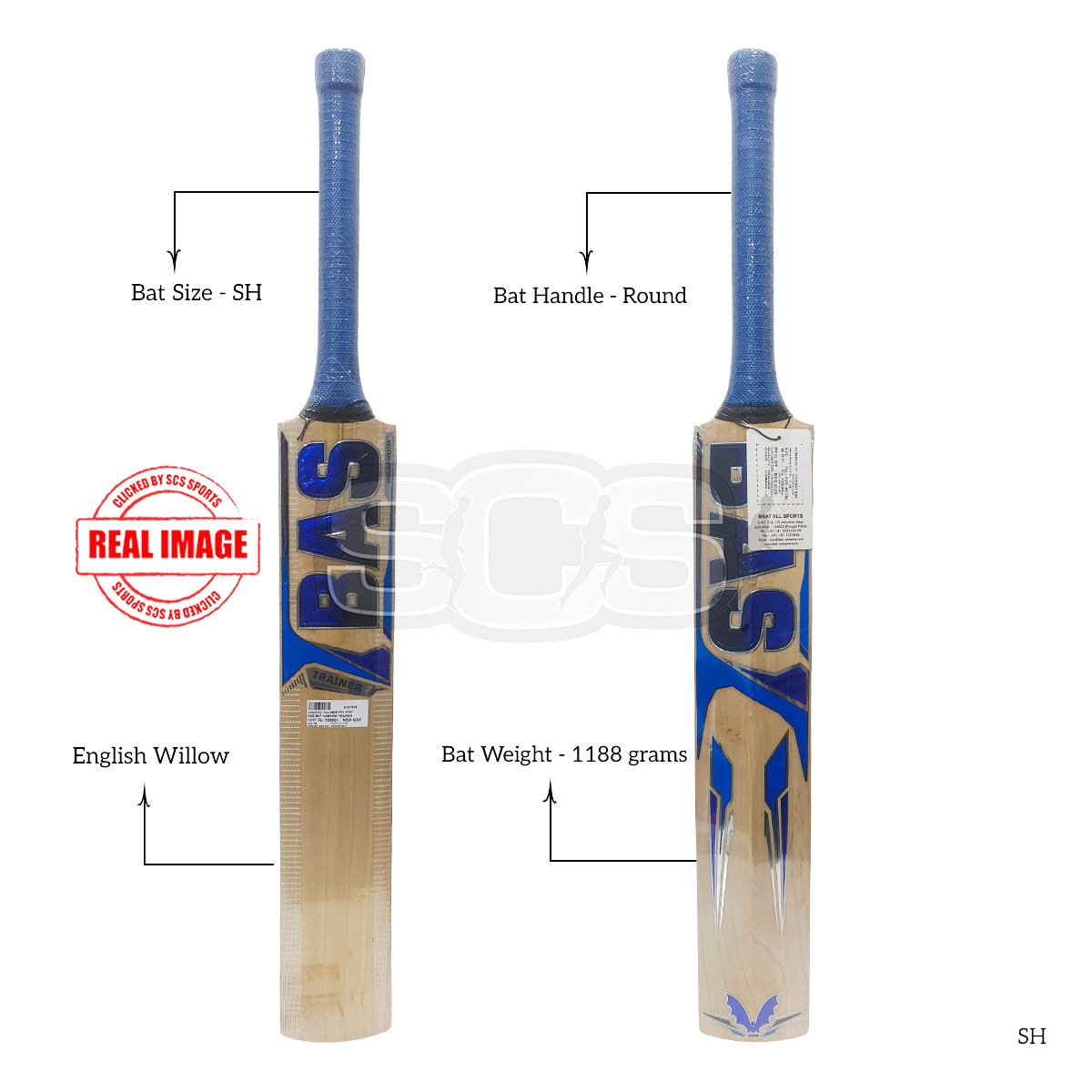BAS Vampire Trainer English Willow Cricket Bat