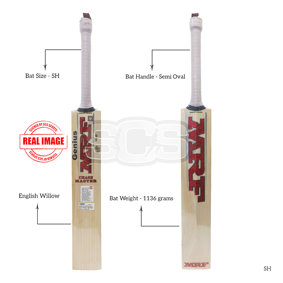MRF Genius Chase Master English Willow Cricket Bat