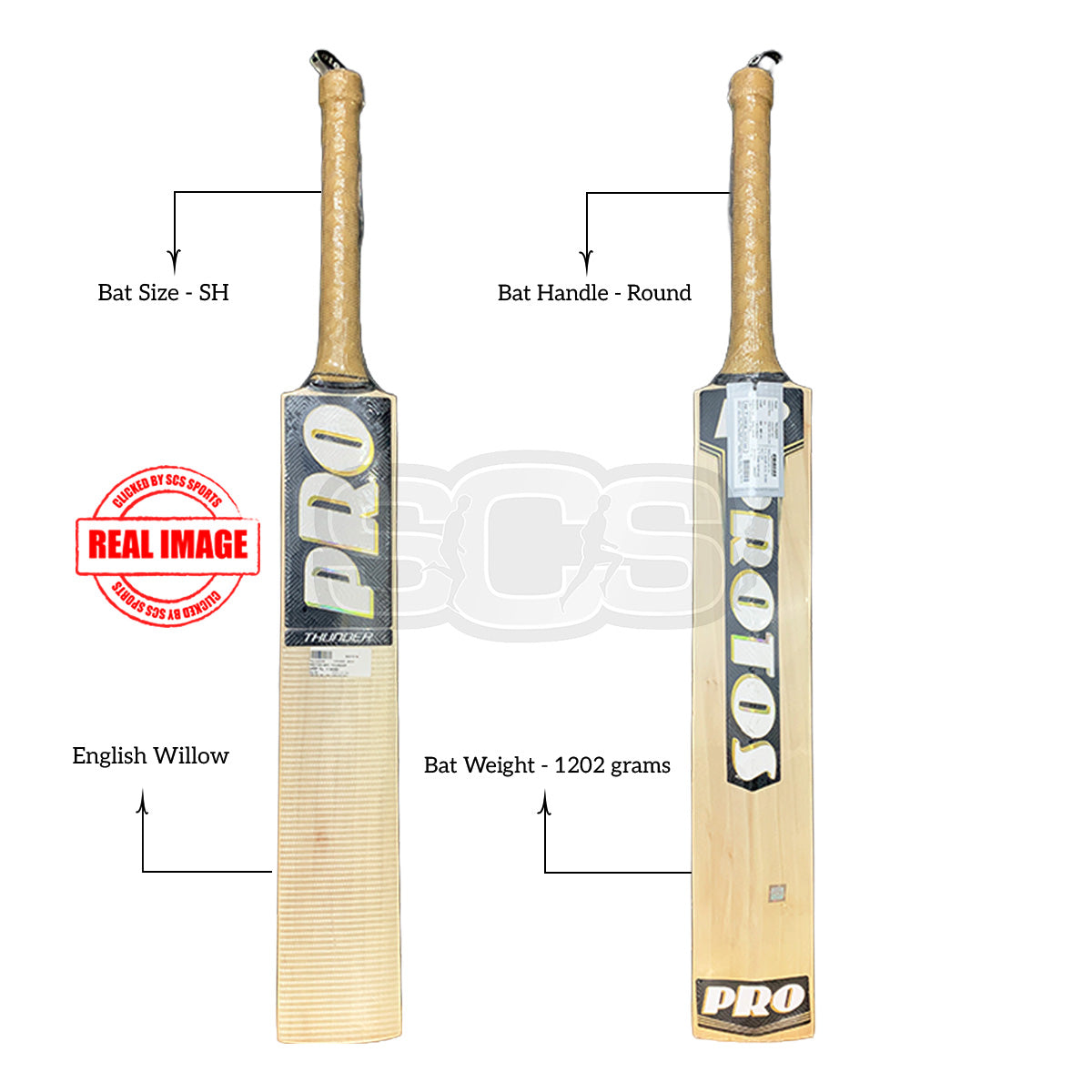 Protos Thunder English Willow Cricket Bat