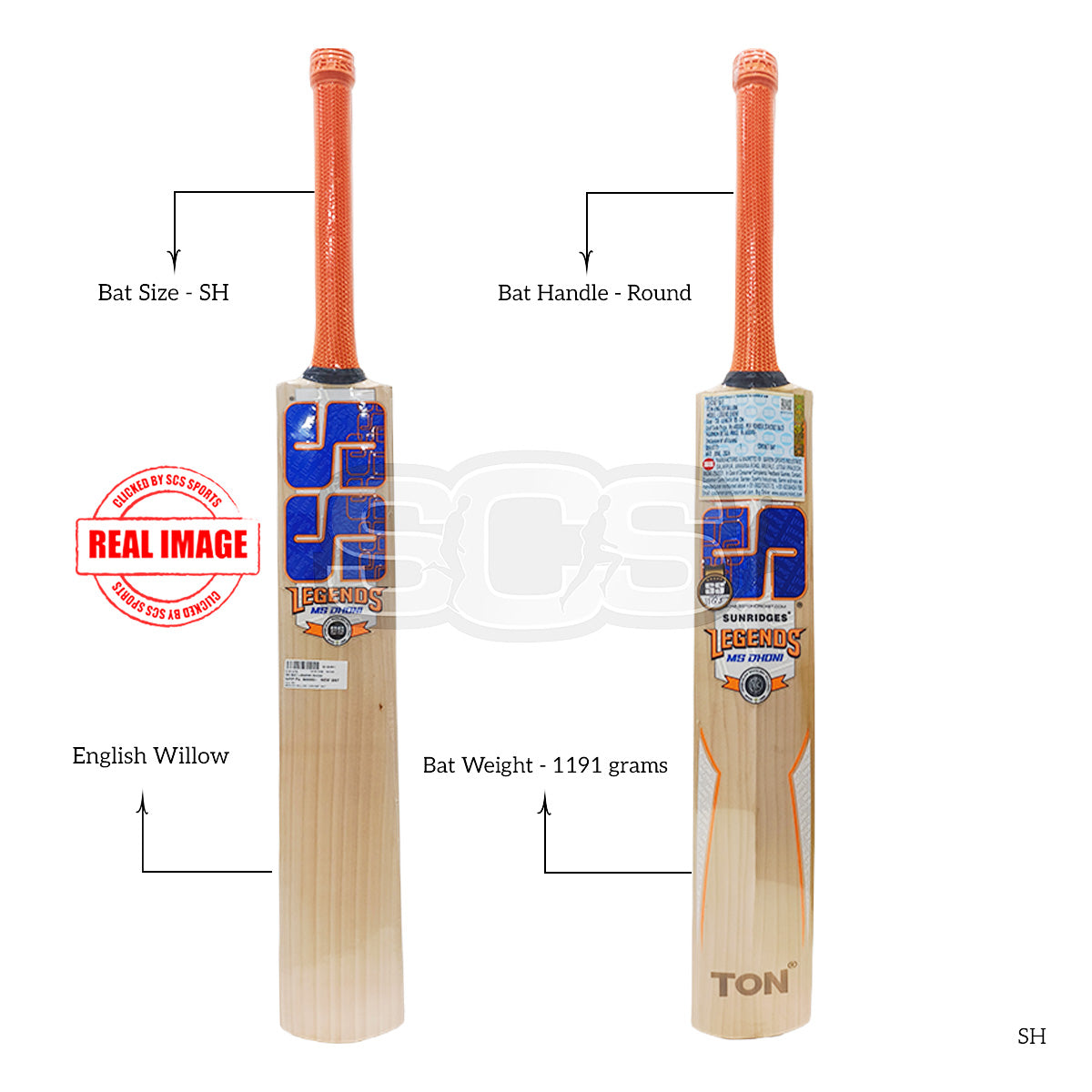 SS Legend Dhoni English Willow Cricket Bat