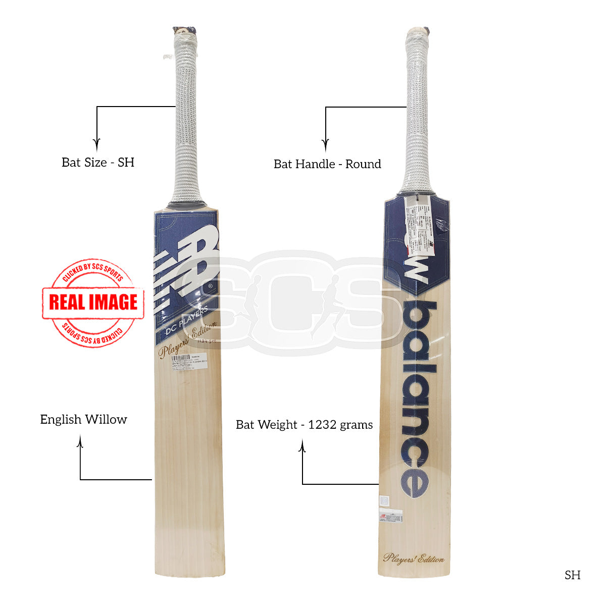 New Balance DC Players English Willow Edition Cricket Bat