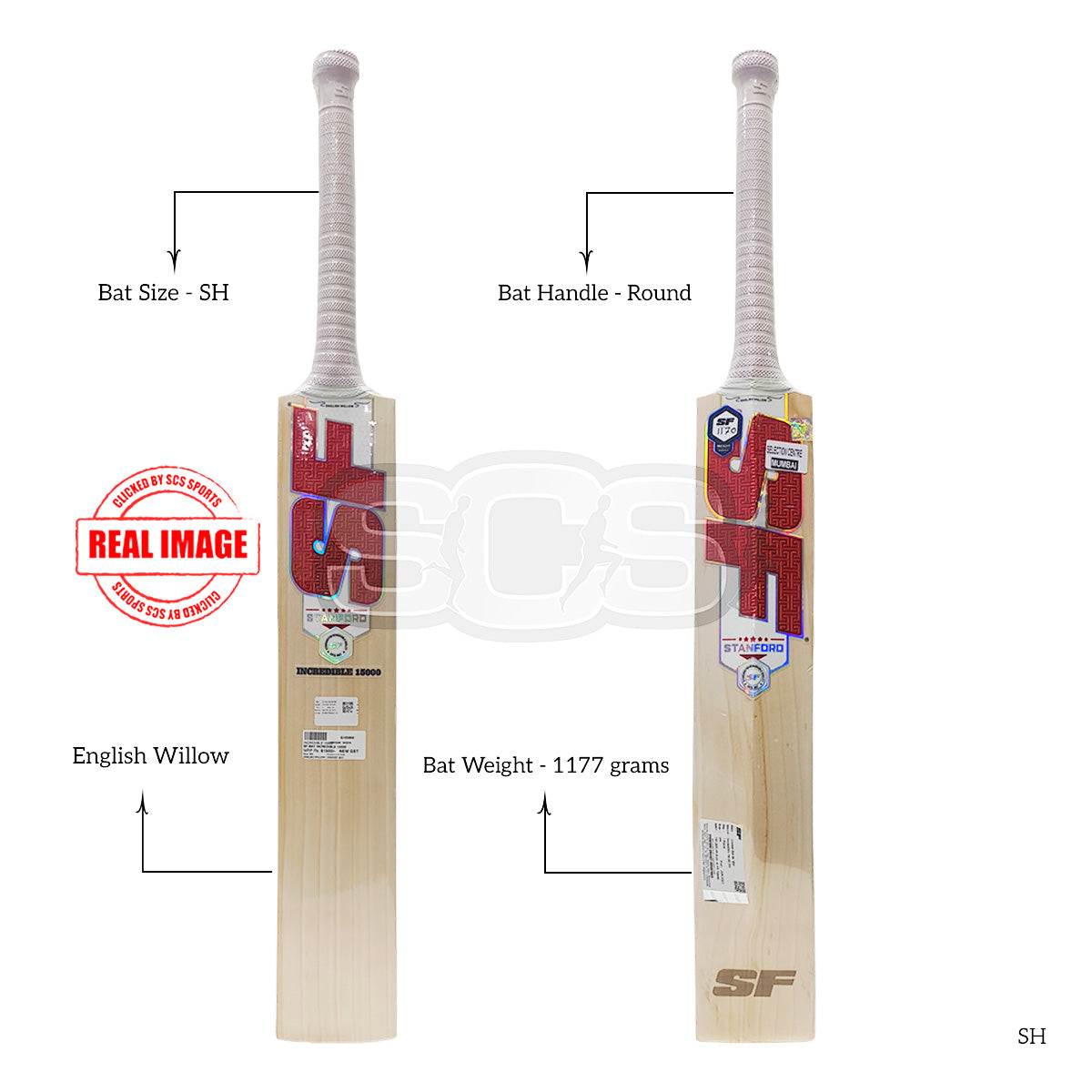 SF Incredible 15000 English Willow Cricket Bat