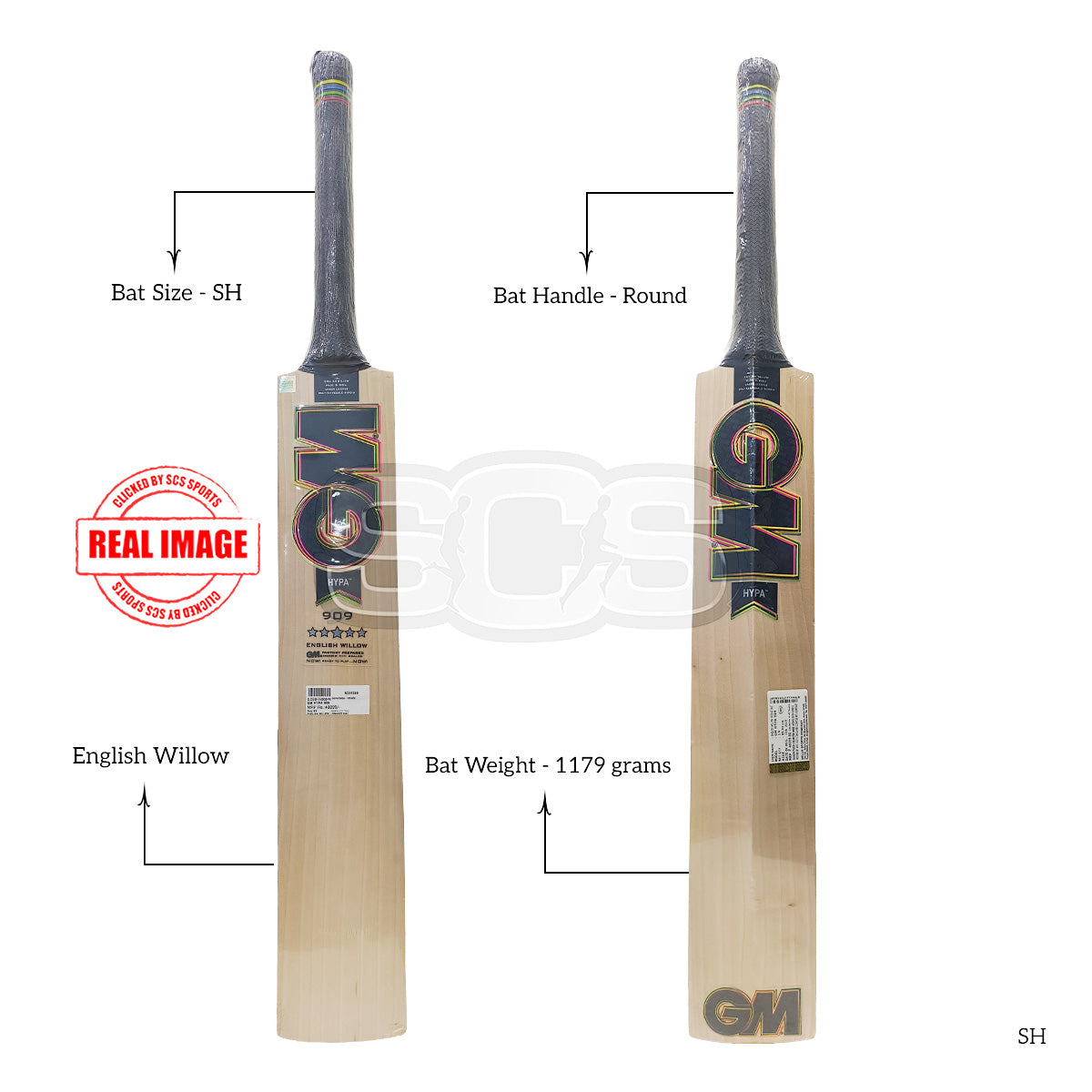 GM Hypa 909 English Willow Cricket Bat