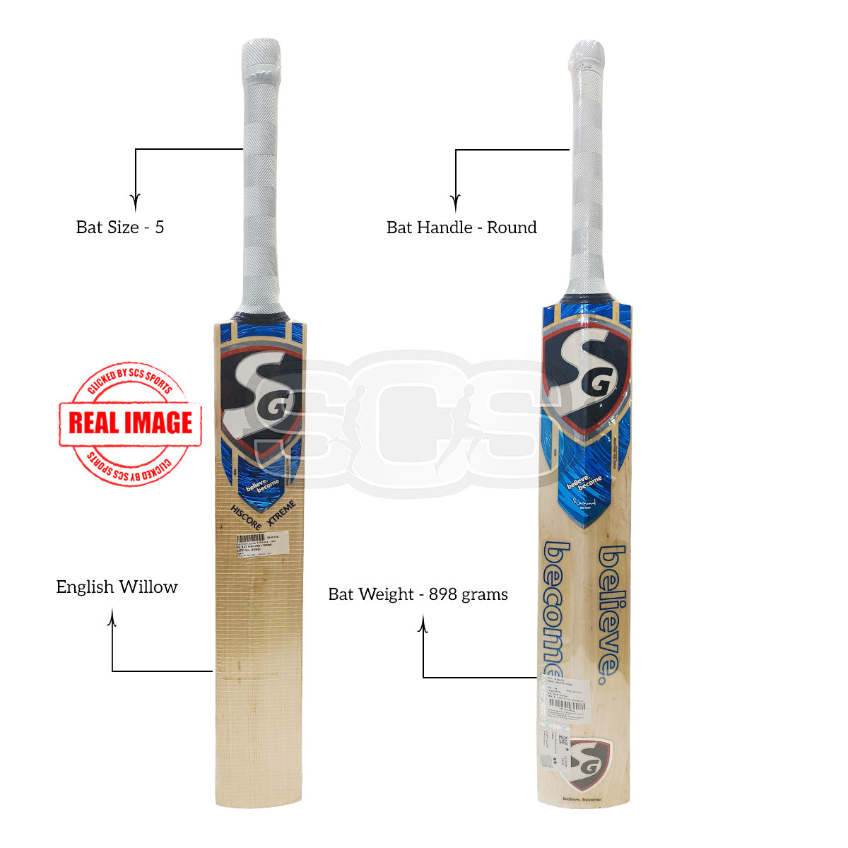 SG Hiscore Xtreme English Willow Cricket Bat