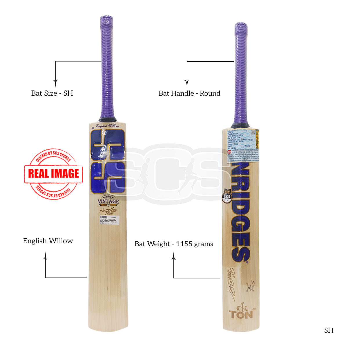 SS Vintage Finisher One English Willow Cricket Bat